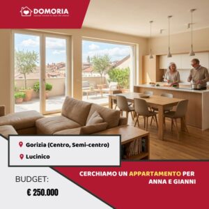 soggiorno con due persone con vetrata